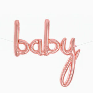 GLOBO POLIAMIDA BABY GIRL ROSA APTO HELIO